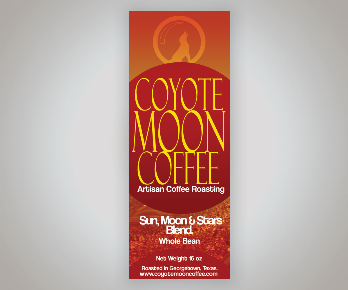 Graphic Design by Gibbs Saad for Coyote Moon Coffee | Design #2122662