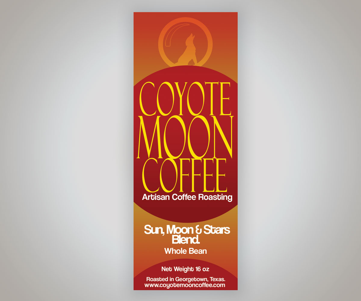Graphic Design by Gibbs Saad for Coyote Moon Coffee | Design #2122663