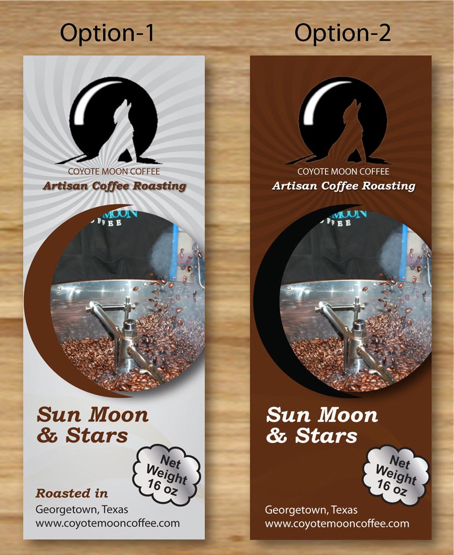 Graphic Design by theblueart for Coyote Moon Coffee | Design #2078771