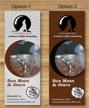 Graphic Design by theblueart for Coyote Moon Coffee | Design: #2078771