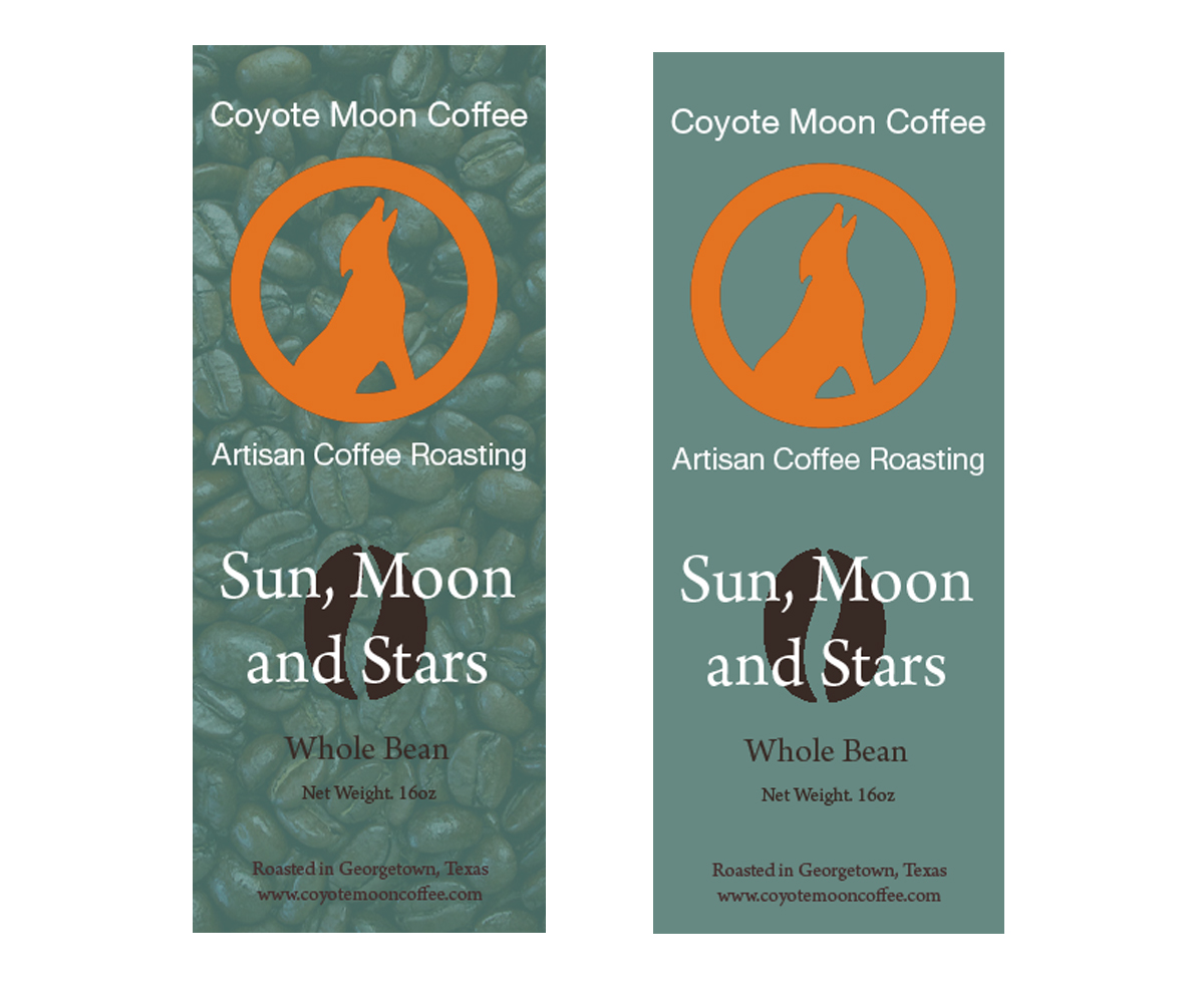 Graphic Design by MiHDesign for Coyote Moon Coffee | Design #2083316