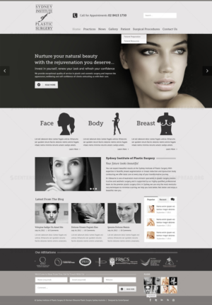 Web Design by CENTERSPREAD for Dr Turner | Design: #9405155