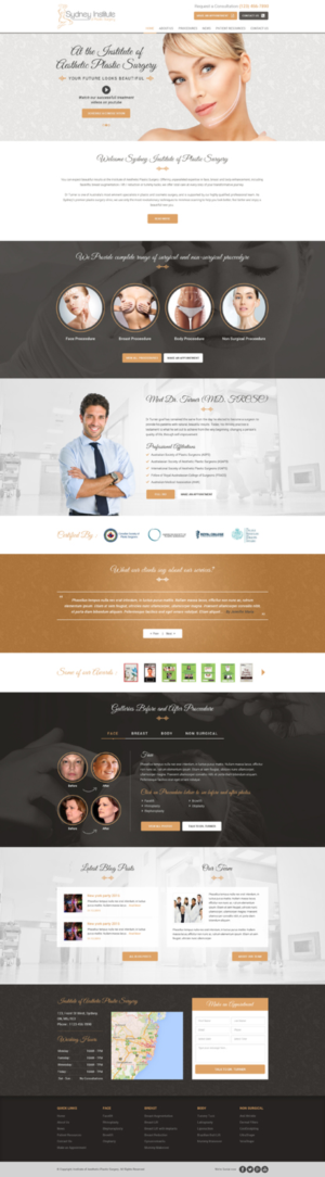 Web Design by Hashim Creetto for Dr Turner | Design: #9415850