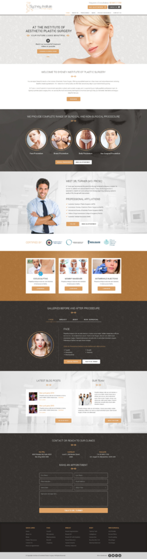 Web Design by Hashim Creetto for Dr Turner | Design: #9425291