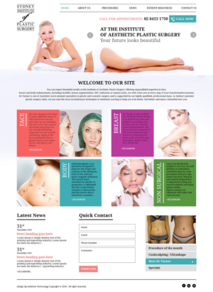 Web Design by anushka_snigdha for Dr Turner | Design: #9406625
