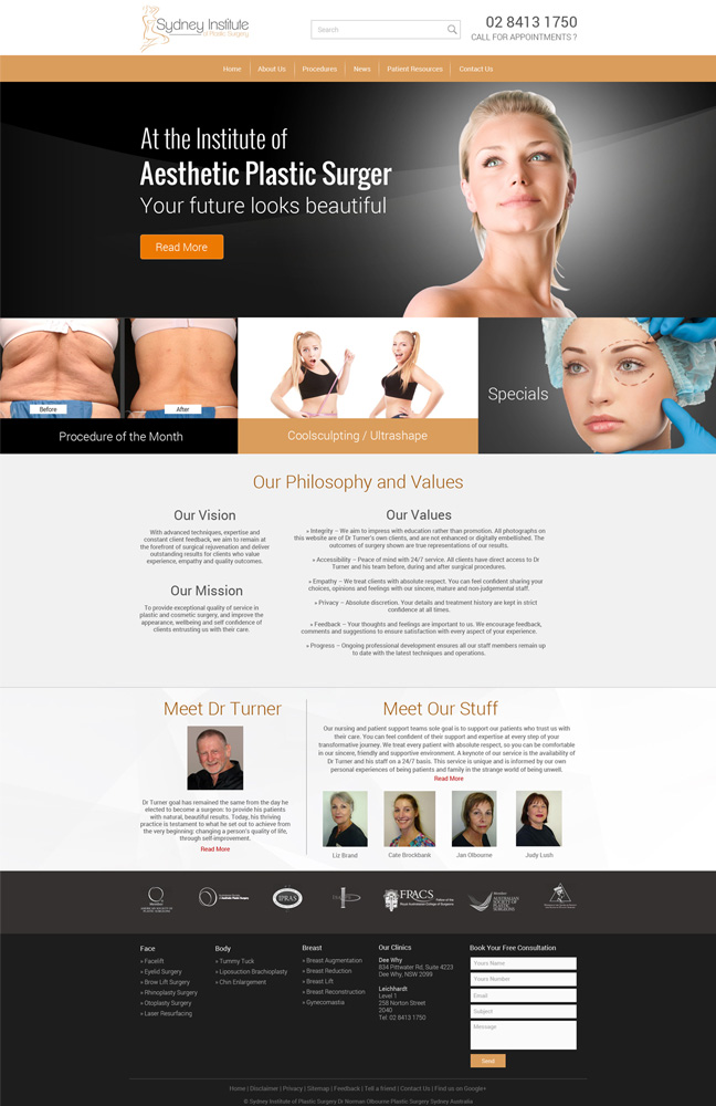 Web Design by monodeepsamanta for Dr Turner | Design #9425960