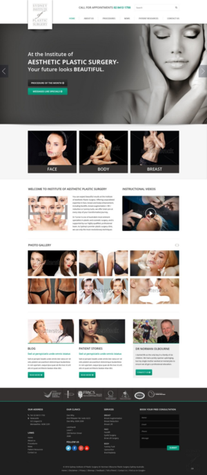 Web Design by pb for Dr Turner | Design: #9406302