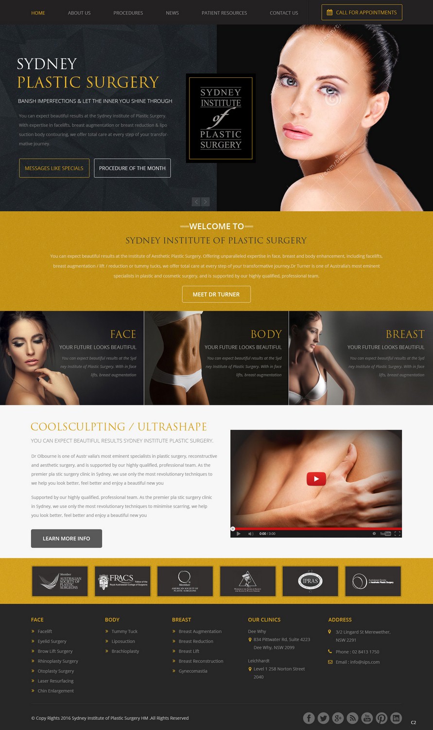 Web Design by pb for Dr Turner | Design #9406303