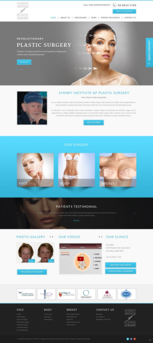 Web Design by pb for Dr Turner | Design: #9406306