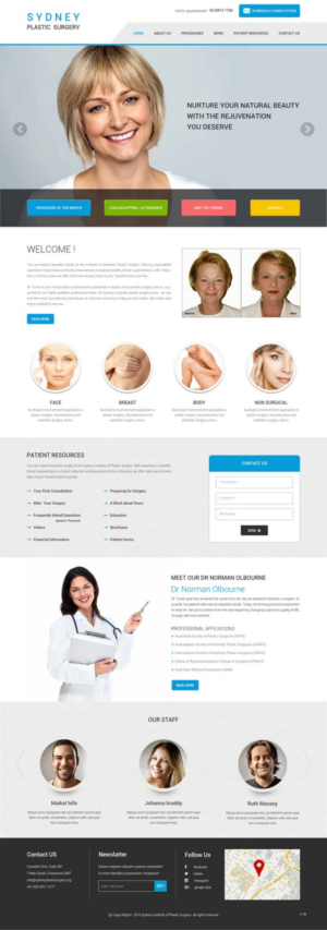 Web Design by pb for Dr Turner | Design: #9406307