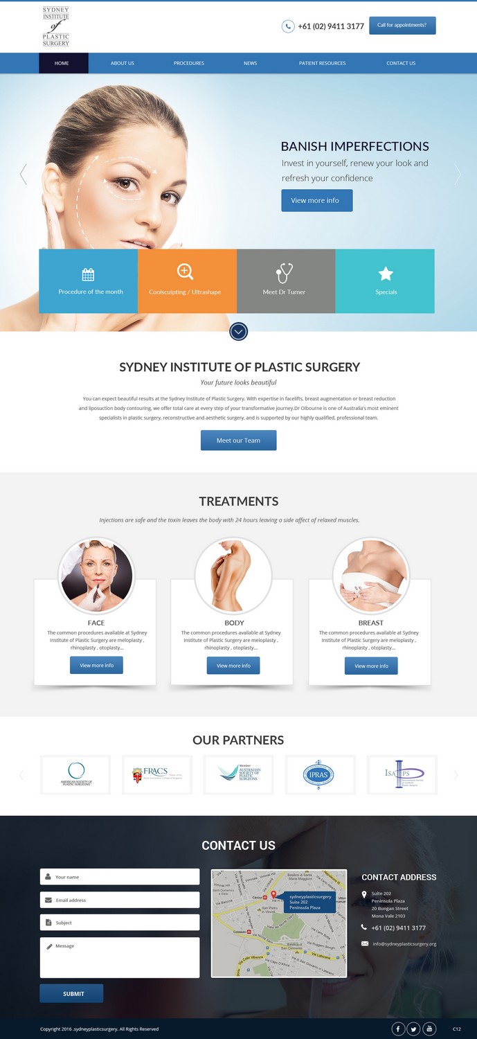 Web Design by pb for Dr Turner | Design #9407926