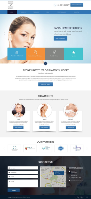 Web Design by pb for Dr Turner | Design: #9407926