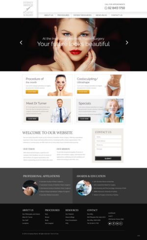 Web Design by pb for Dr Turner | Design: #9407931