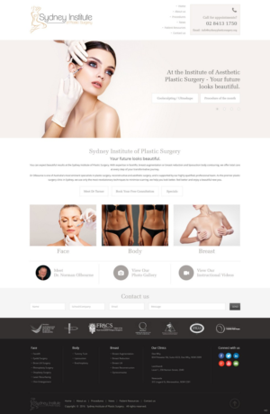 Web Design by pb for Dr Turner | Design: #9417370
