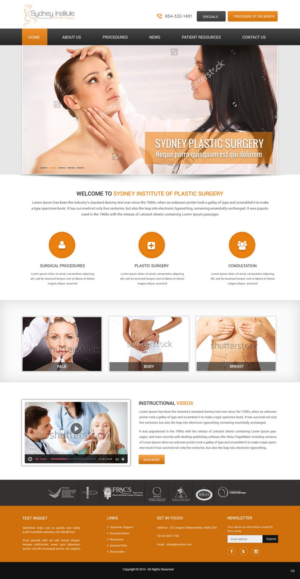 Web Design by pb for Dr Turner | Design: #9417371