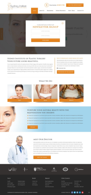 Web Design by pb for Dr Turner | Design: #9417382