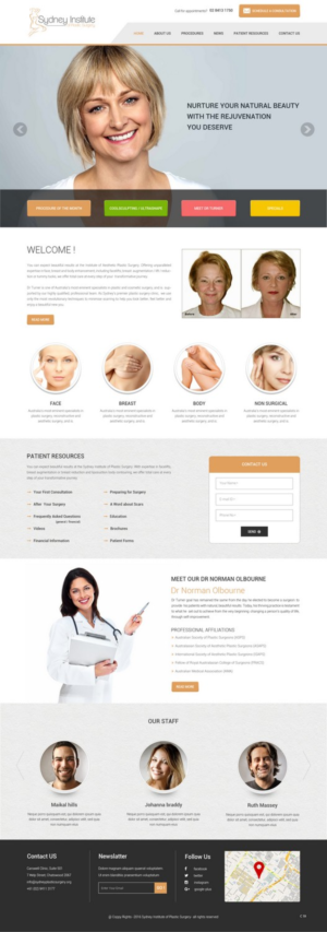 Web Design by pb for Dr Turner | Design: #9417384