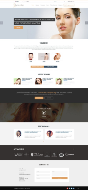 Web Design by pb for Dr Turner | Design: #9417387