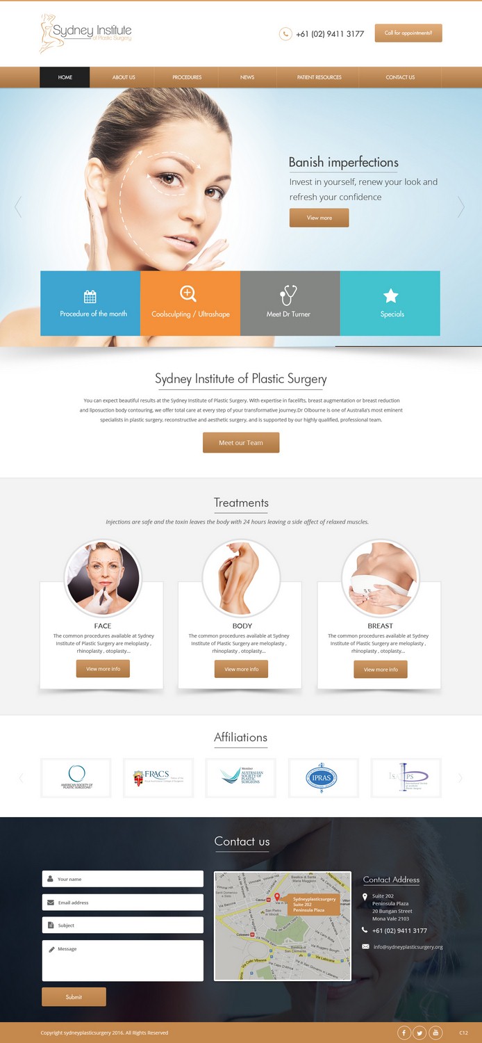 Web Design by pb for Dr Turner | Design #9417393