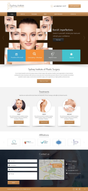 Web Design by pb for Dr Turner | Design: #9417394