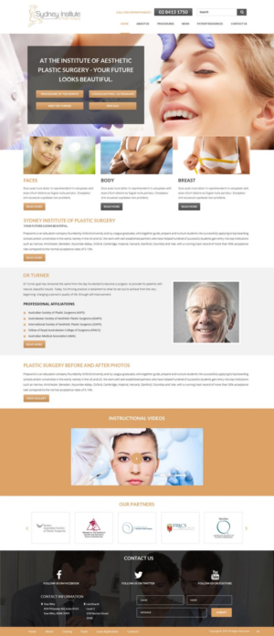 Web Design by pb for Dr Turner | Design: #9417411