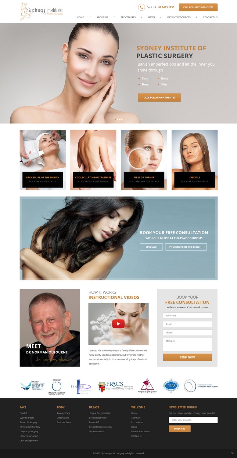 Web Design by pb for Dr Turner | Design #9417415