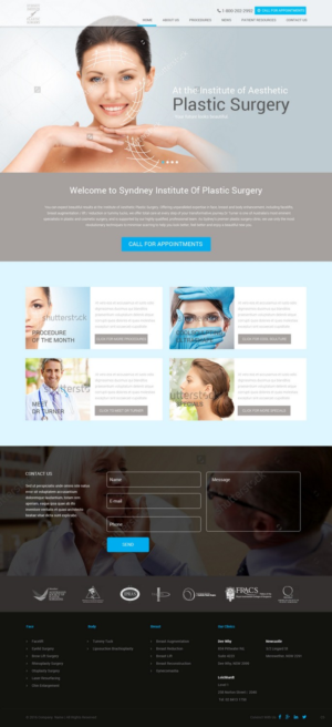 Web Design by pb for Dr Turner | Design: #9417421