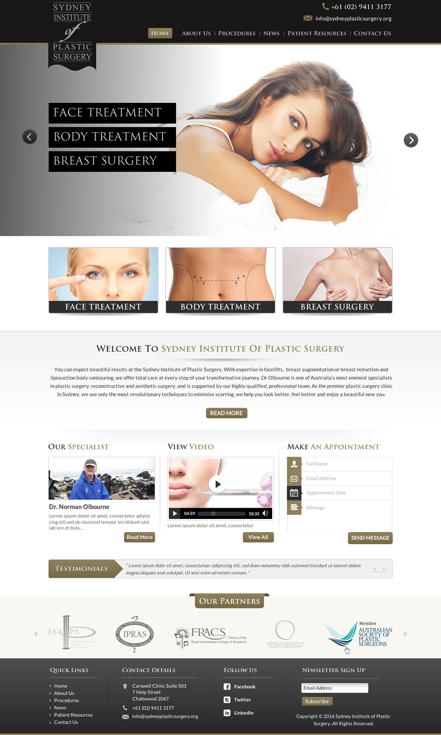 Web Design by Sbss for Dr Turner | Design #9395183