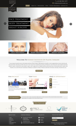 Web Design by Sbss for Dr Turner | Design: #9395183