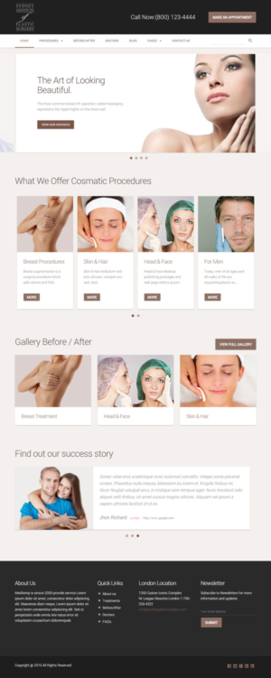 Web Design by iLibart for Dr Turner | Design: #9392355