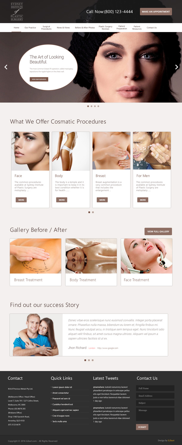 Diseño Web por iLibart para Dr Turner | Diseño #9416134