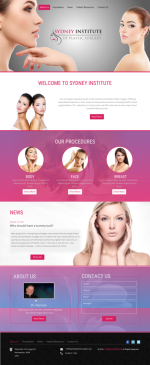 Web Design by rightway for Dr Turner | Design: #9400413