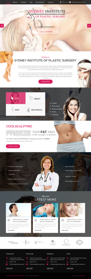 Web Design by rightway for Dr Turner | Design: #9402216