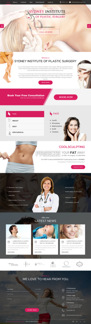 Web Design by rightway for Dr Turner | Design: #9402671