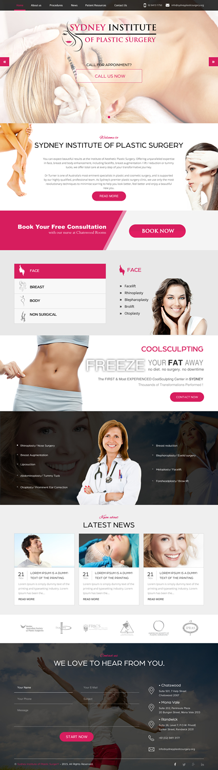 Web Design by rightway for Dr Turner | Design #9402677