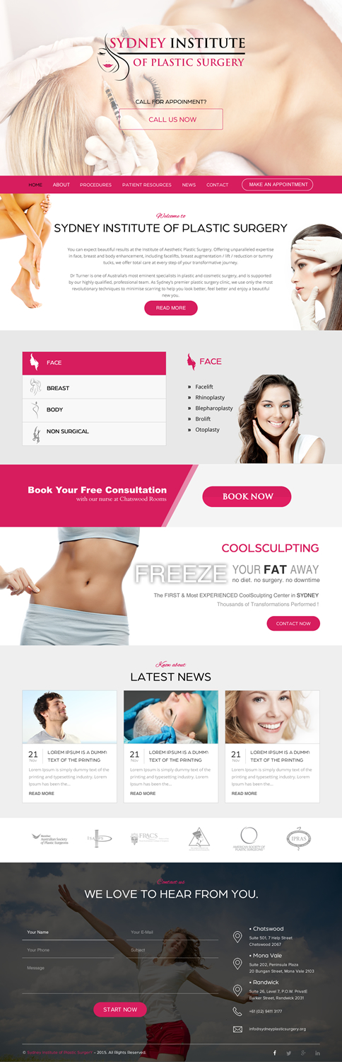 Web Design by rightway for Dr Turner | Design #9403063