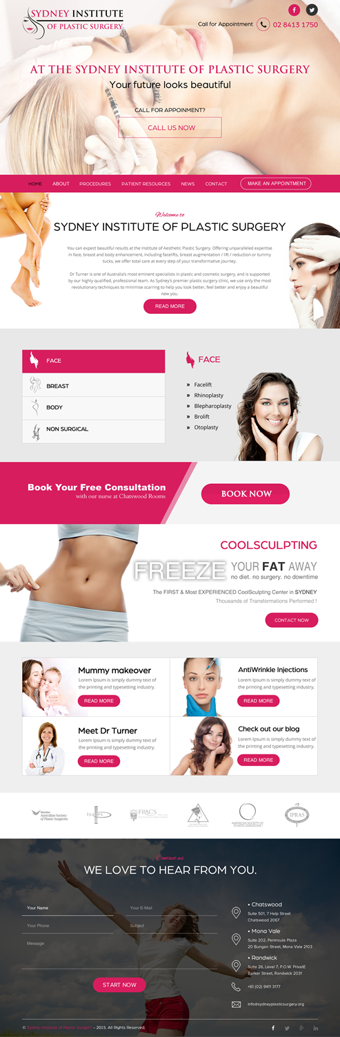 Web Design by rightway for Dr Turner | Design #9403797