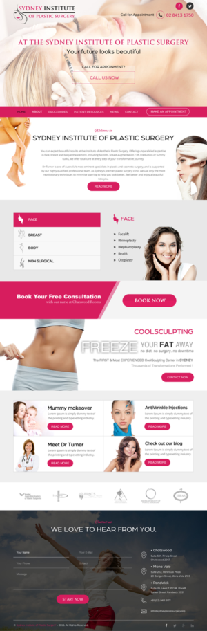 Web Design by rightway for Dr Turner | Design: #9403797