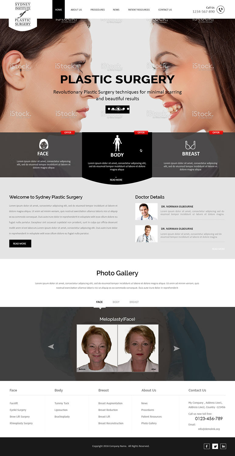 Web Design by Creations Box 2015 for Dr Turner | Design #9415873