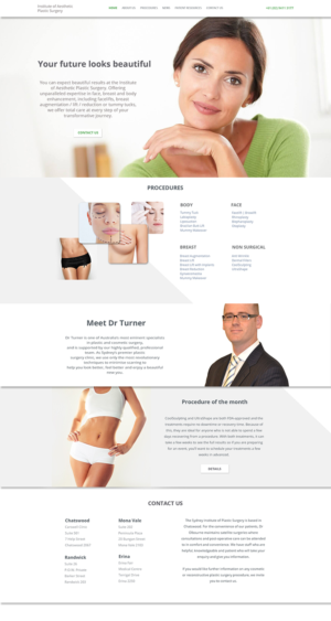 Web Design by dii for Dr Turner | Design: #9409822