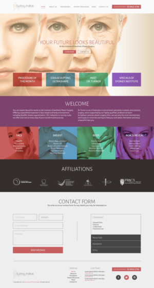 Web Design by DG for Dr Turner | Design: #9420572