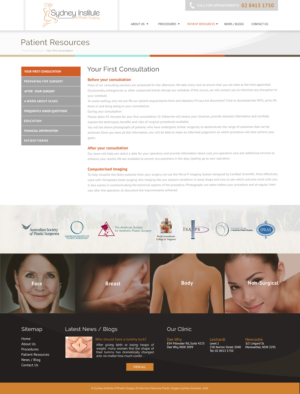 Web Design by Dom-dom for Dr Turner | Design: #9433200