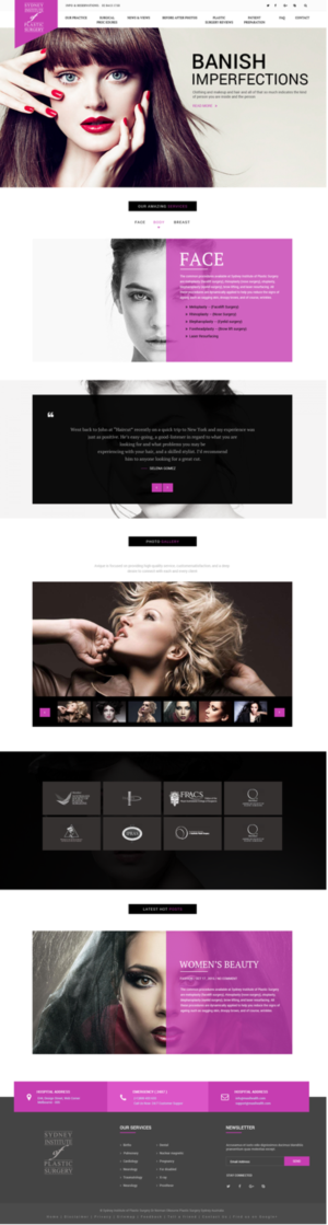 Web Design by lequangkt2015 for Dr Turner | Design: #9422521