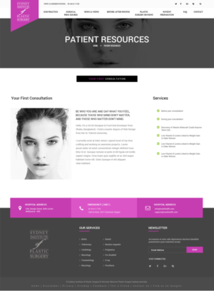 Web Design by lequangkt2015 for Dr Turner | Design: #9422523