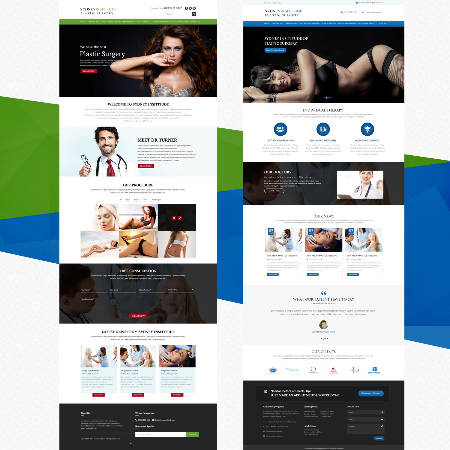 Web Design by IntuitForce for Dr Turner | Design #9405487