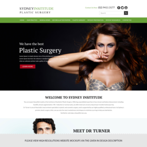 Web Design by IntuitForce for Dr Turner | Design: #9405489