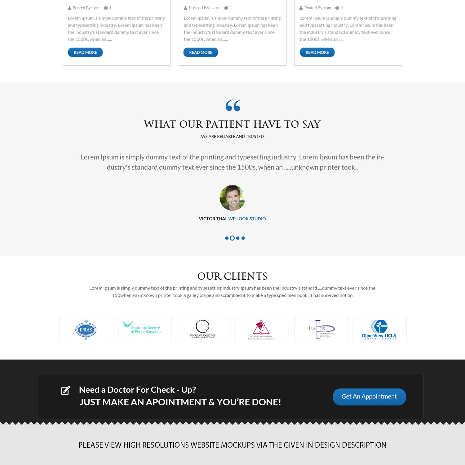 Web Design by IntuitForce for Dr Turner | Design #9405492