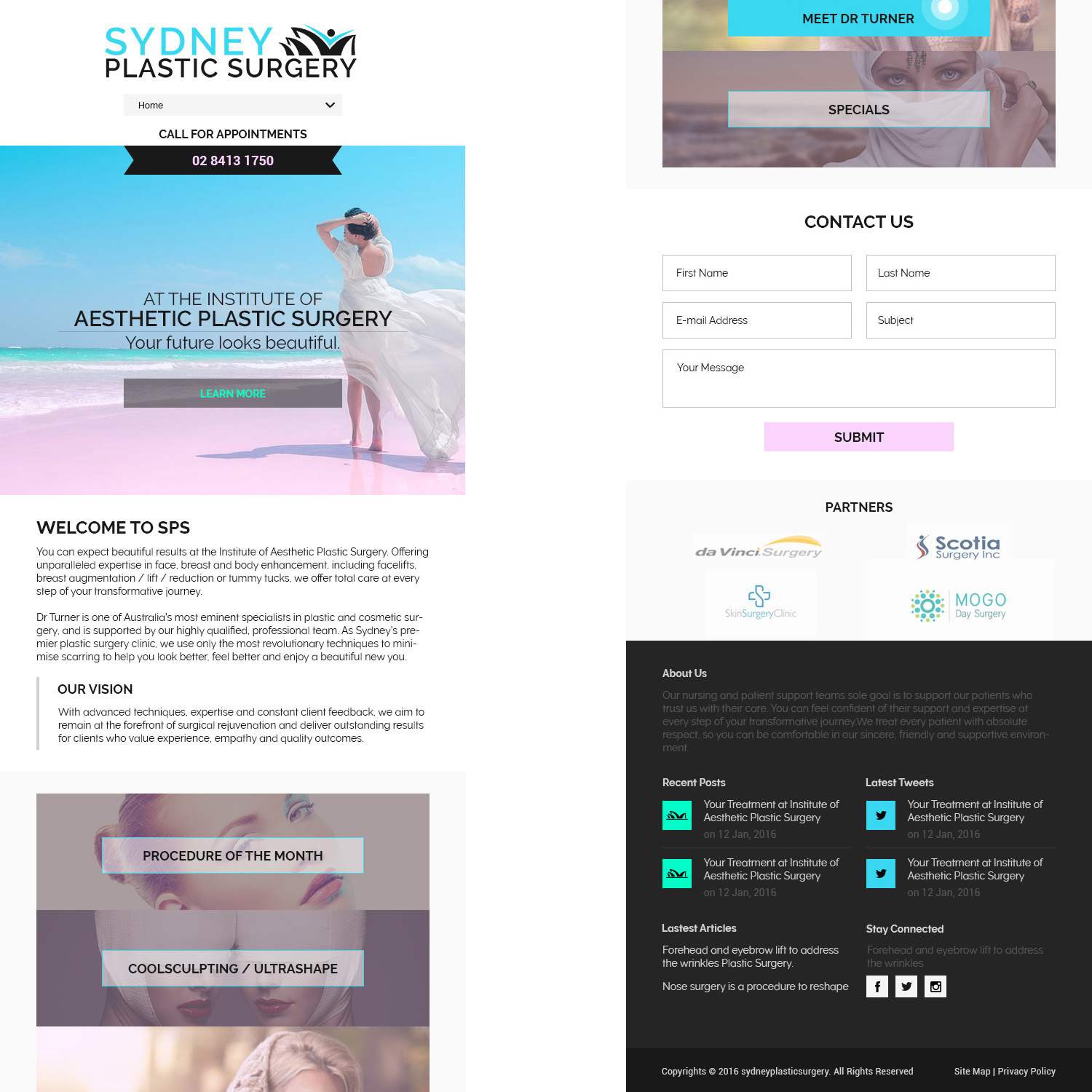 Web Design by Tarachand for Dr Turner | Design #9403343