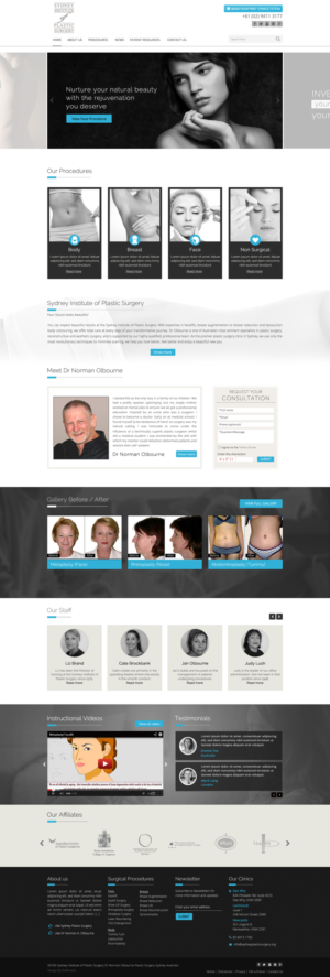 Web Design by Da Miracle for Dr Turner | Design #9425680
