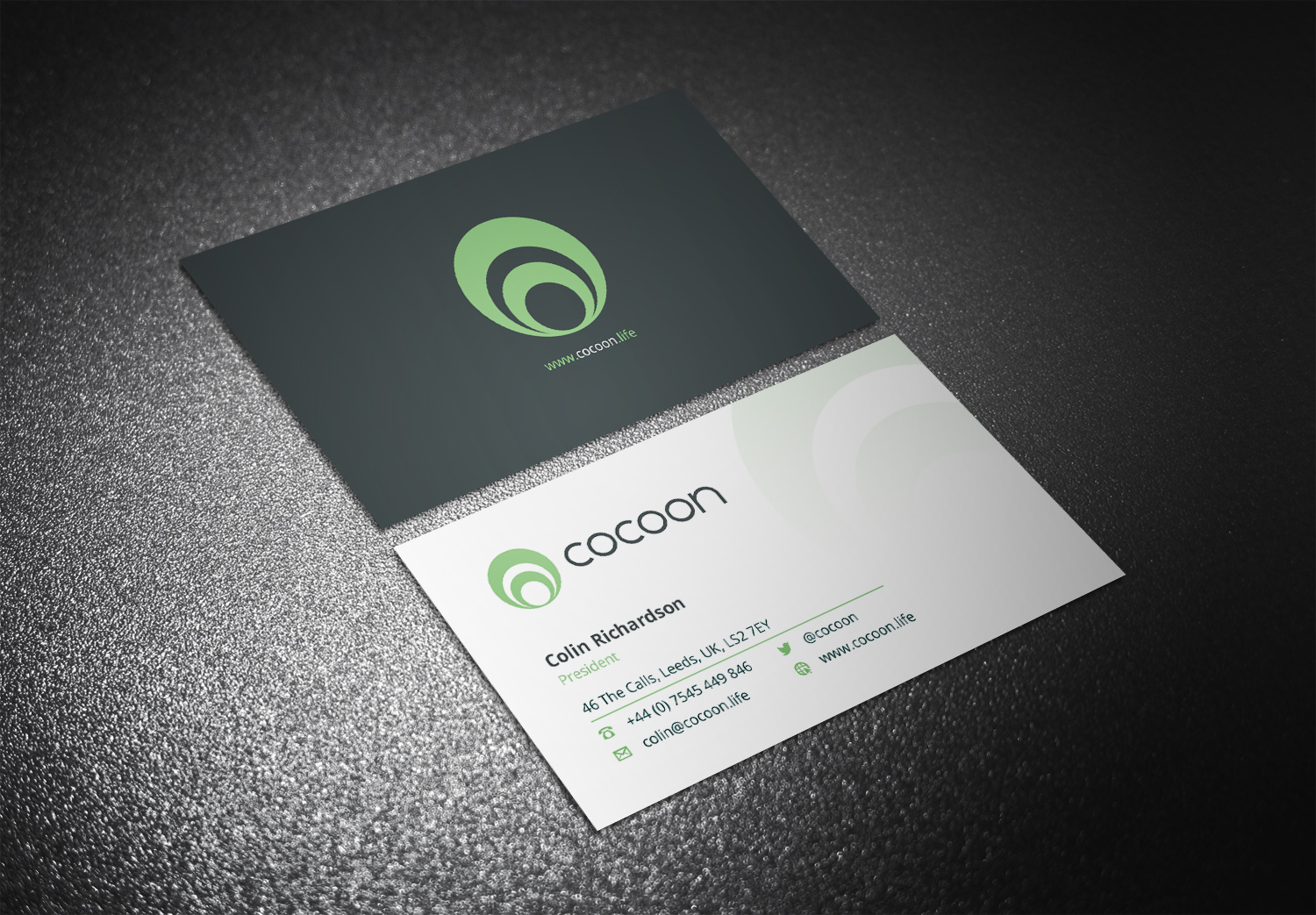 Business Card Design by Eggo May P for Cocoon | Design #9394932